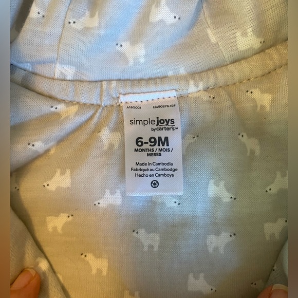 Baby Fleece Bunting Jumpsuit - Picture 6 of 7